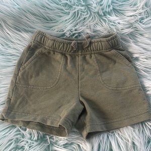Green shorts